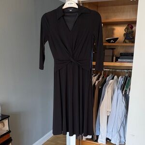 Tommy Hilfiger Black Midi Dress